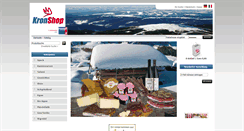 Desktop Screenshot of kronshop.com